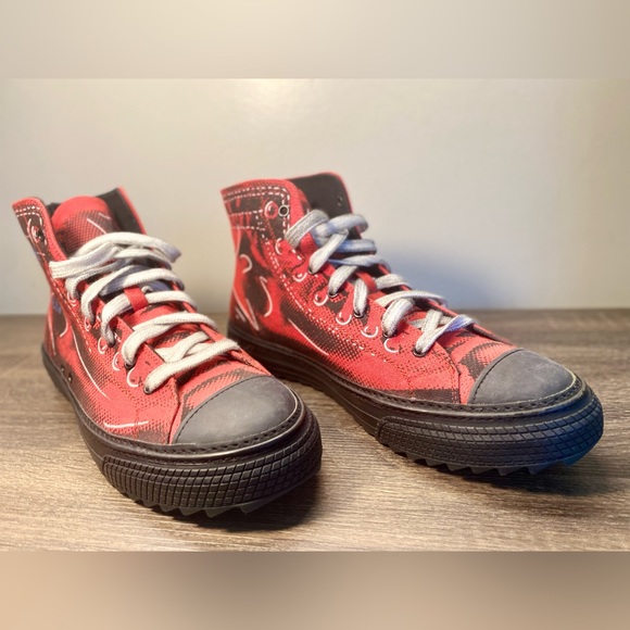 Moschino Mens High-Top Sneakers - Picture 4 of 11